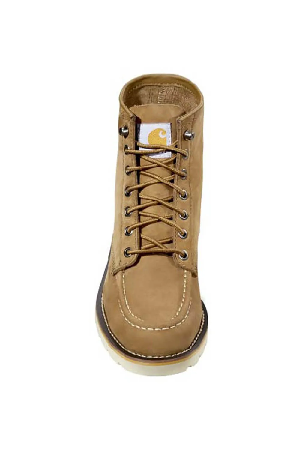 Carhartt Waterproof 6-Inch Wedge Boots for Women in Brown | FW-6022-COYOTE