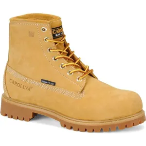 Carolina Men's Journeyman Lo 6" Waterproof Slip Resist Work Boot -Wheat- CA3045