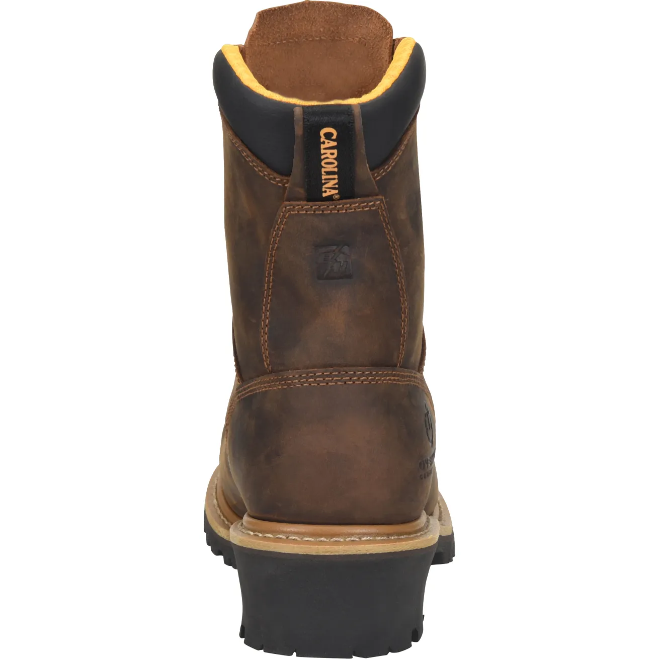 Carolina Men's Poplar 8"� Logger Composite Toe Work Boot - Brown - CA9853