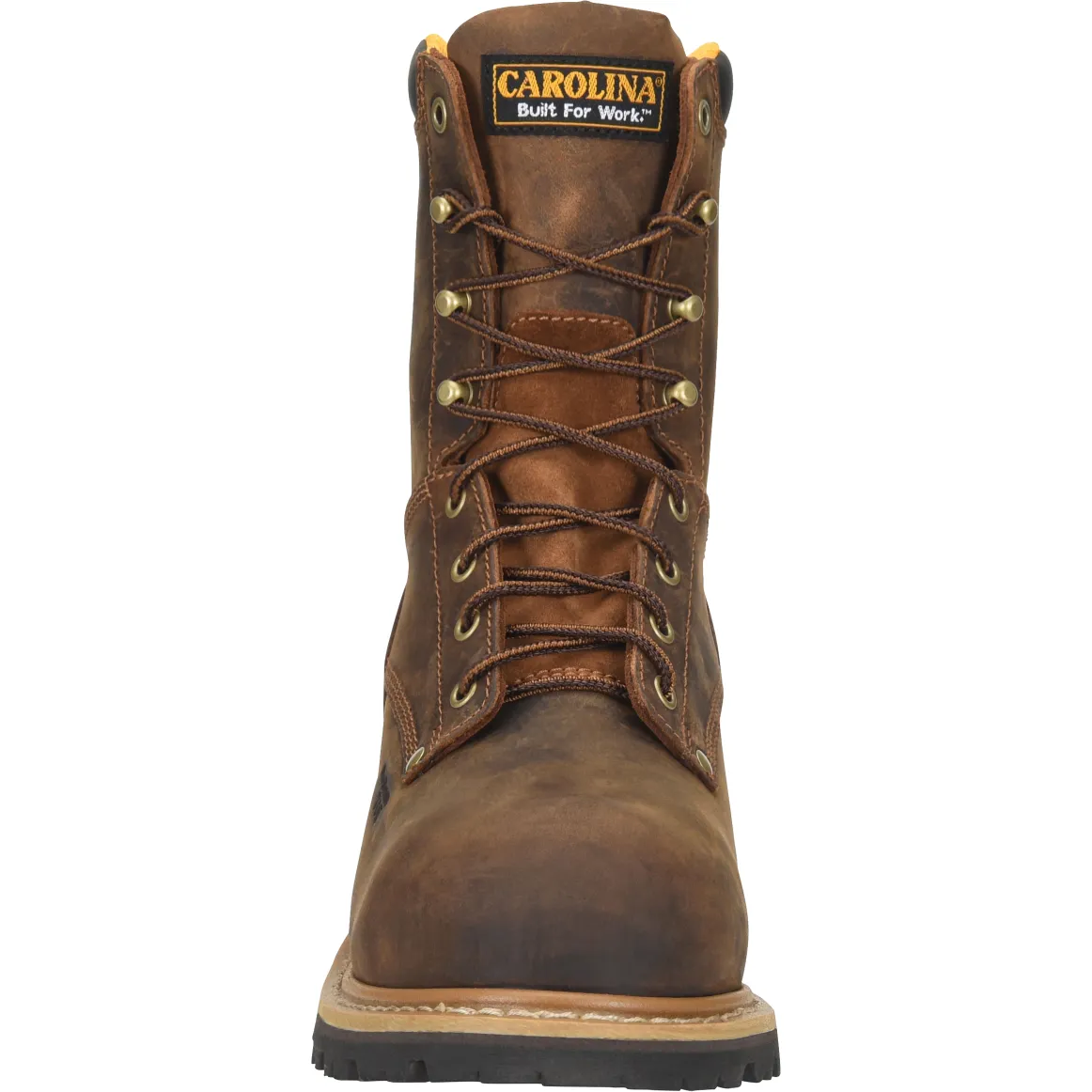 Carolina Men's Poplar 8"� Logger Composite Toe Work Boot - Brown - CA9853