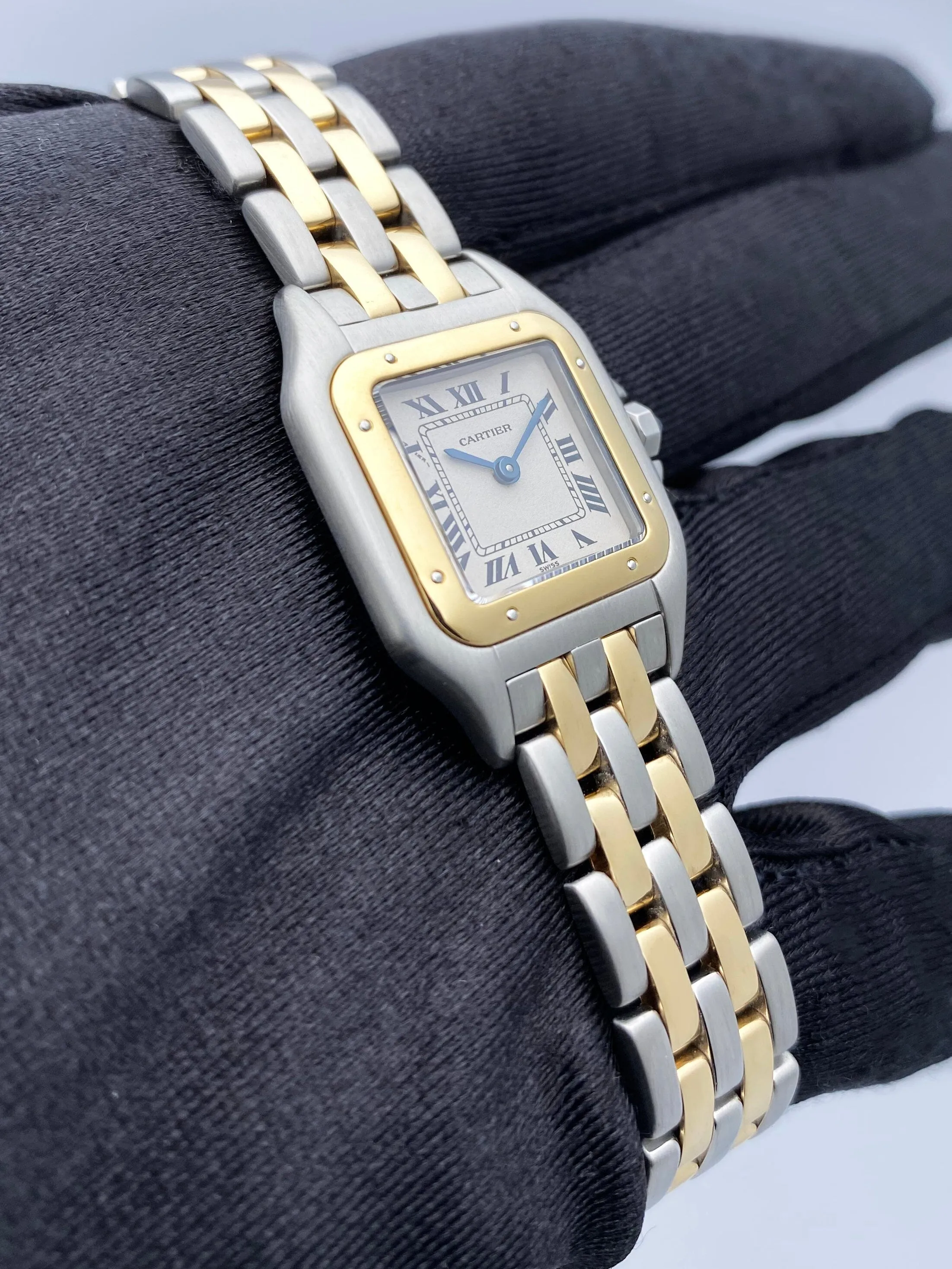 Cartier Panthere Two Rows Ladies Watch Box Papers