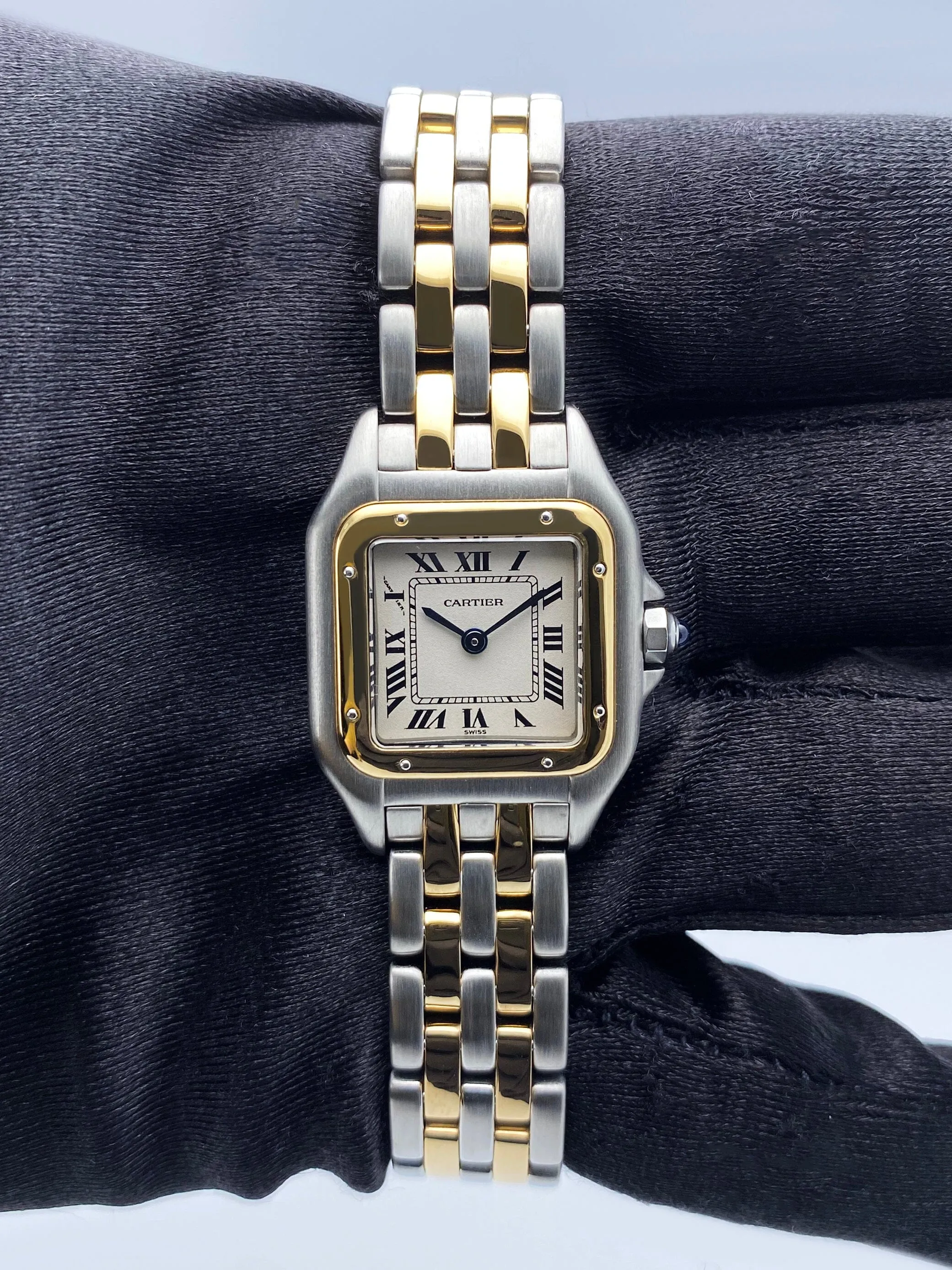 Cartier Panthere Two Rows Ladies Watch Box Papers