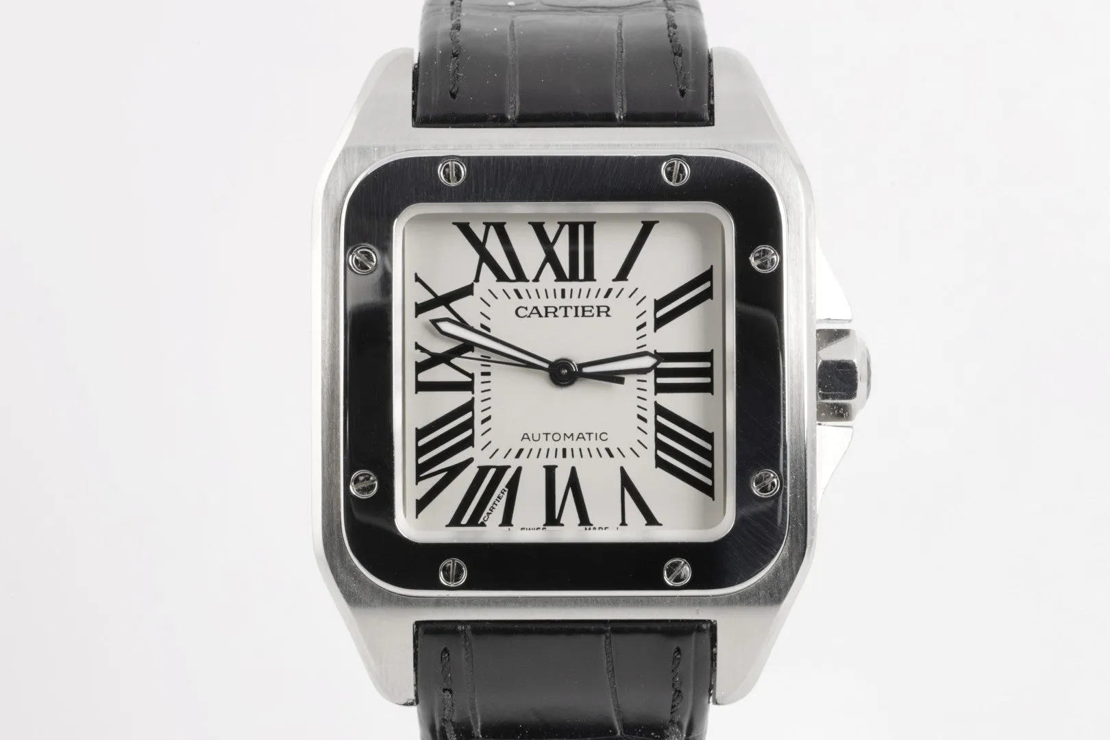 Cartier Santos 2656 XL Stainless Steel 38mm Men's Watch