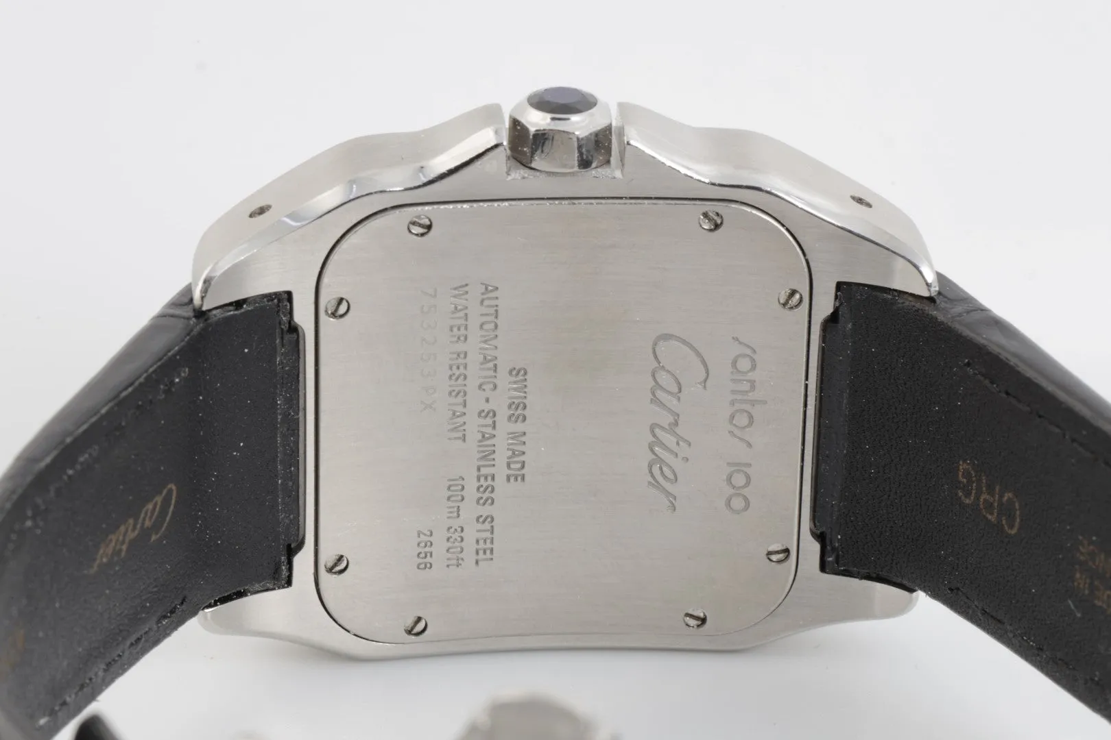 Cartier Santos 2656 XL Stainless Steel 38mm Men's Watch