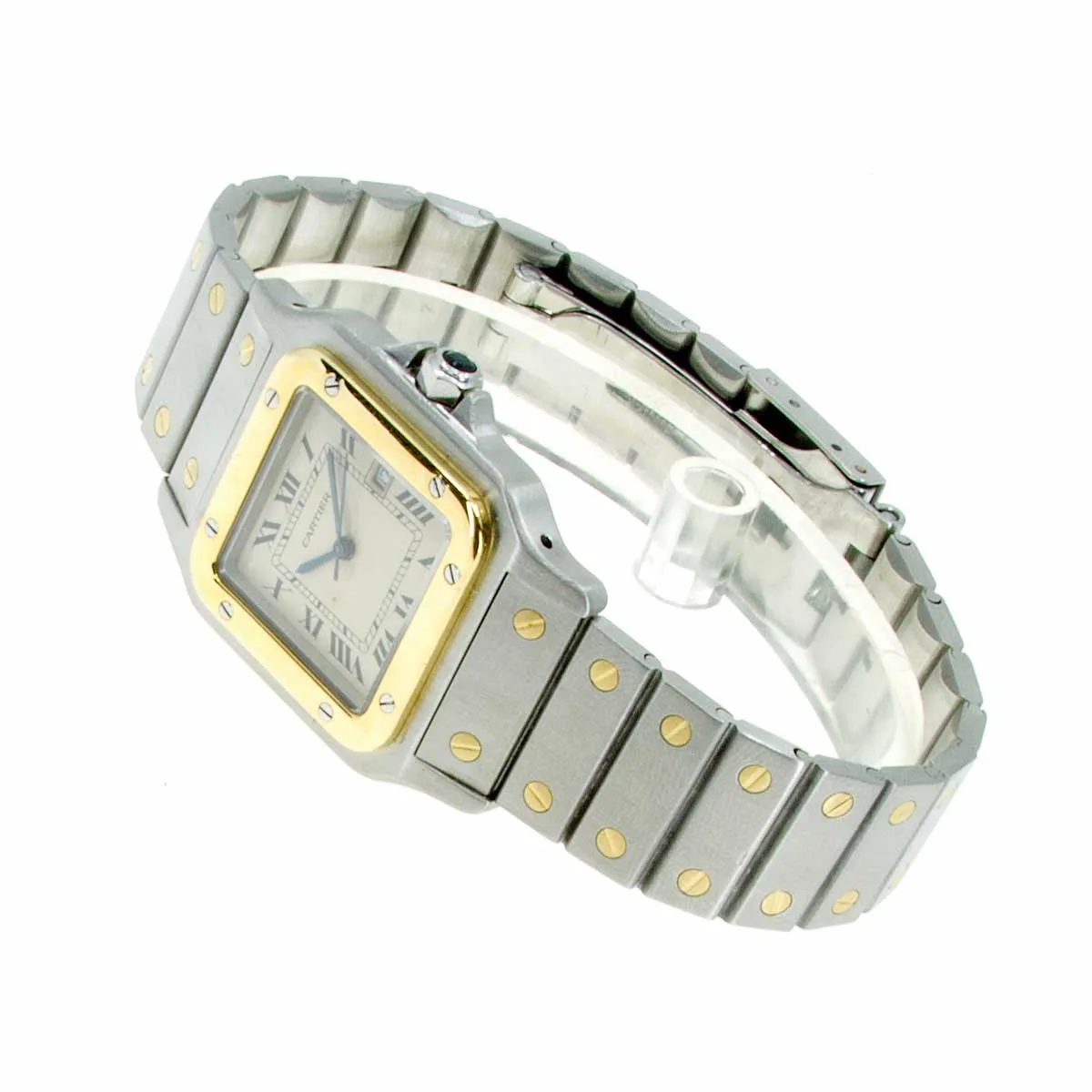 Cartier Santos Galbee Medium Automatic SS/18K ca. 1980s