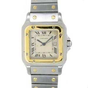 Cartier Santos Galbee Medium Automatic SS/18K ca. 1980s