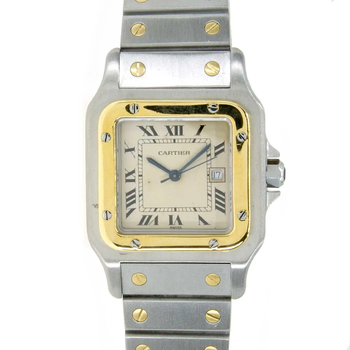 Cartier Santos Galbee Medium Automatic SS/18K ca. 1980s