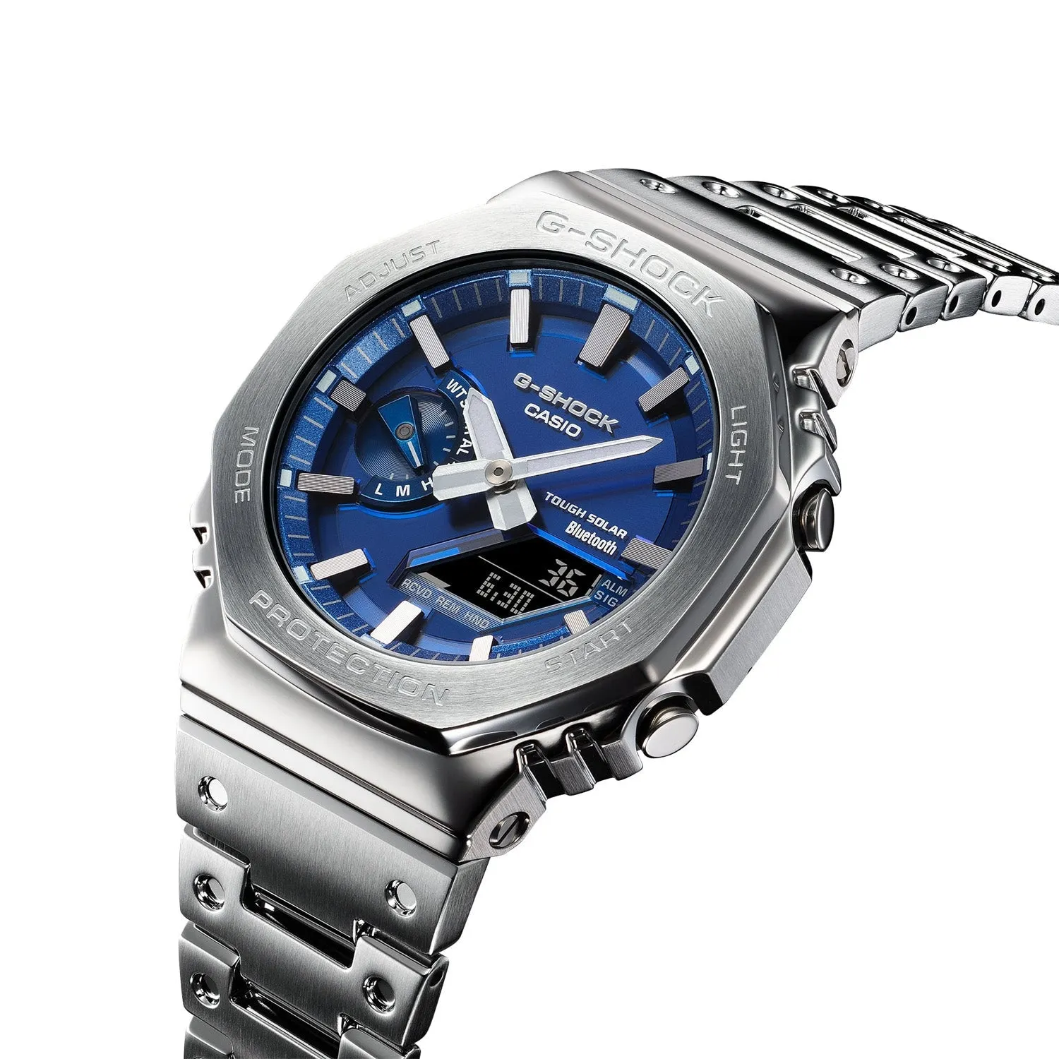 Casio G-Shock 2100 Full Metal Silver GMB2100AD-2A