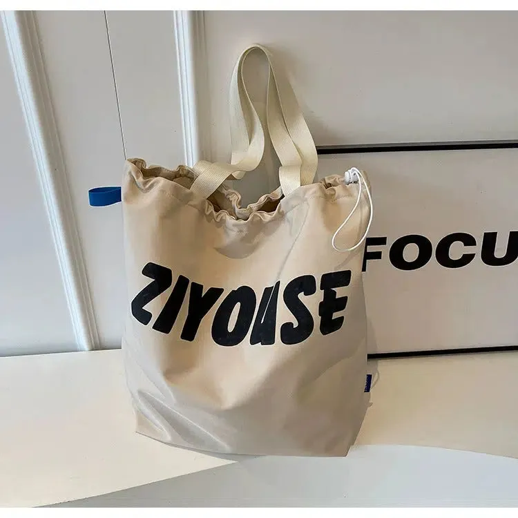Casual Canvas Tote Bag