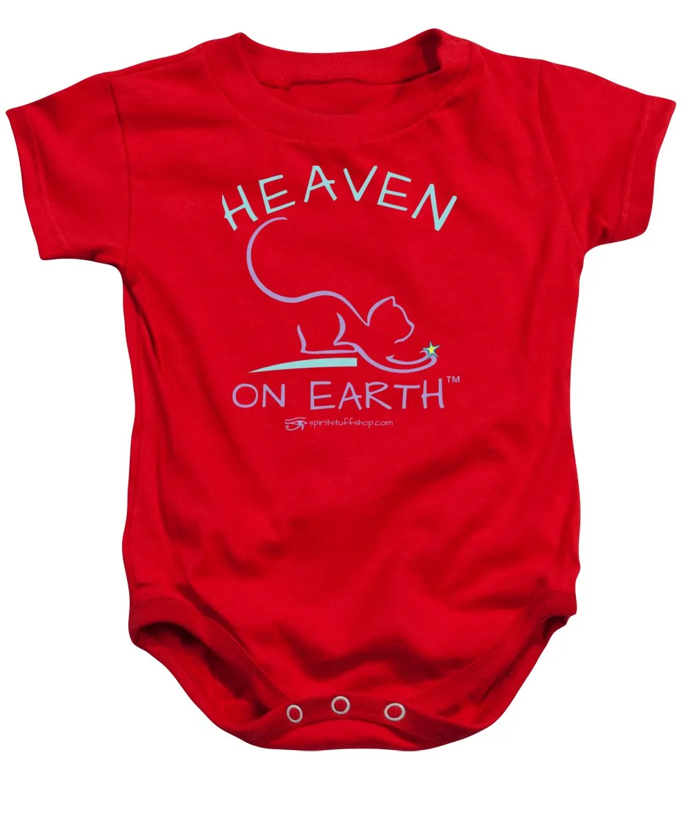 Cat/kitty Heaven On Earth - Baby Onesie