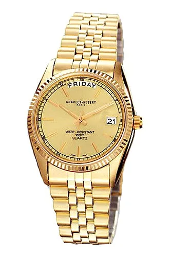 Charles-Hubert Paris Classic Executive Day-Date Watches