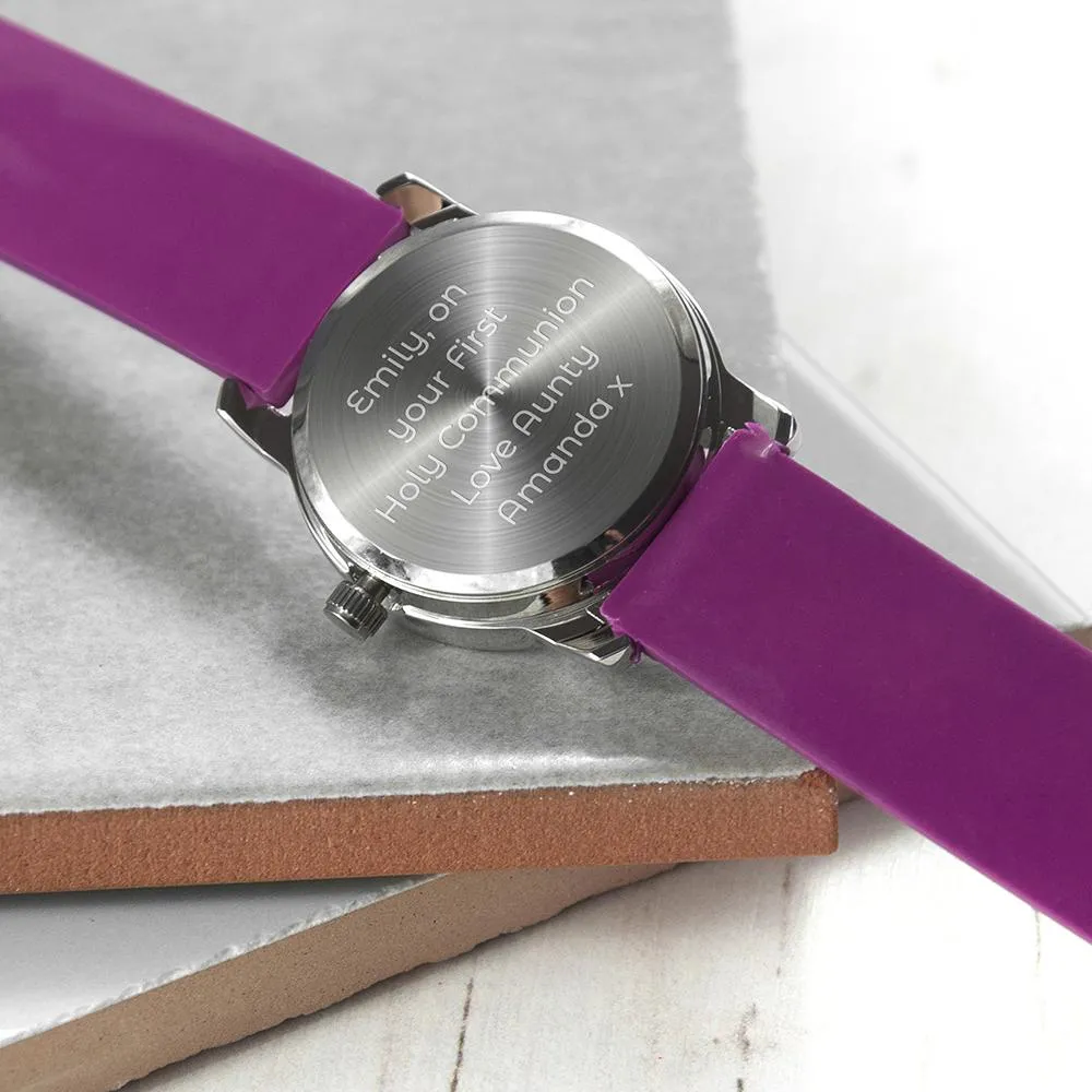 Children's Personalised Unicorn Watch
