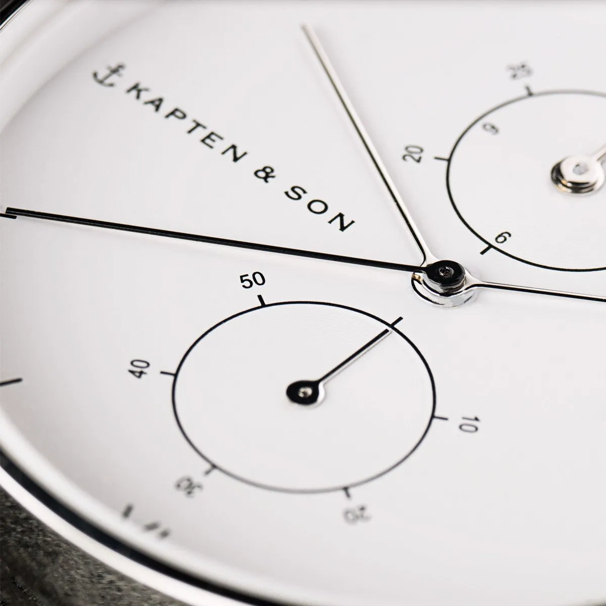 Chrono Small Silver Bicolour-Steel