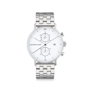Chrono Small Silver Steel