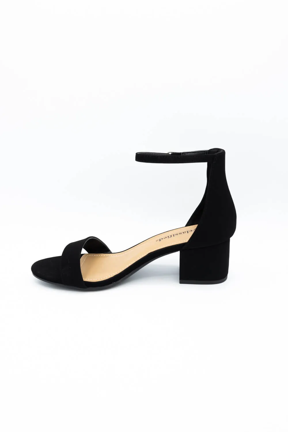 City Classified Weekend Block Heels for Women in Black | WEEKEND-S BLACK
