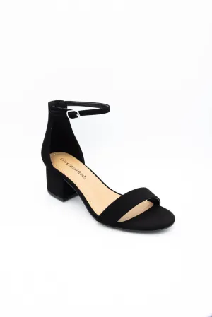 City Classified Weekend Block Heels for Women in Black | WEEKEND-S BLACK