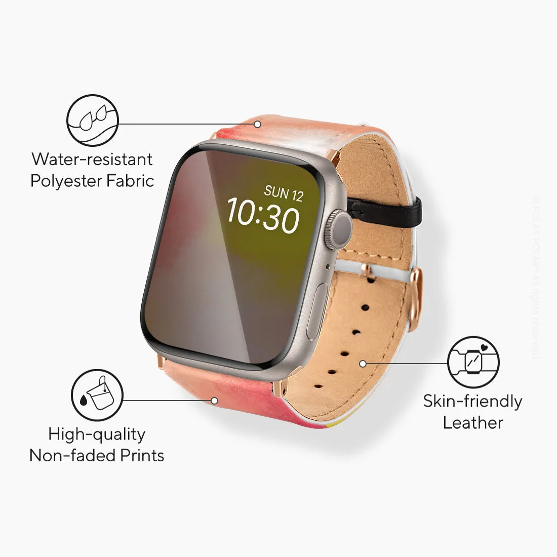 Clouds in Fall - Apple Watch Band