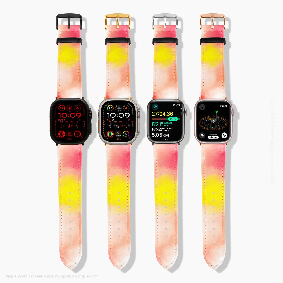 Clouds in Fall - Apple Watch Band