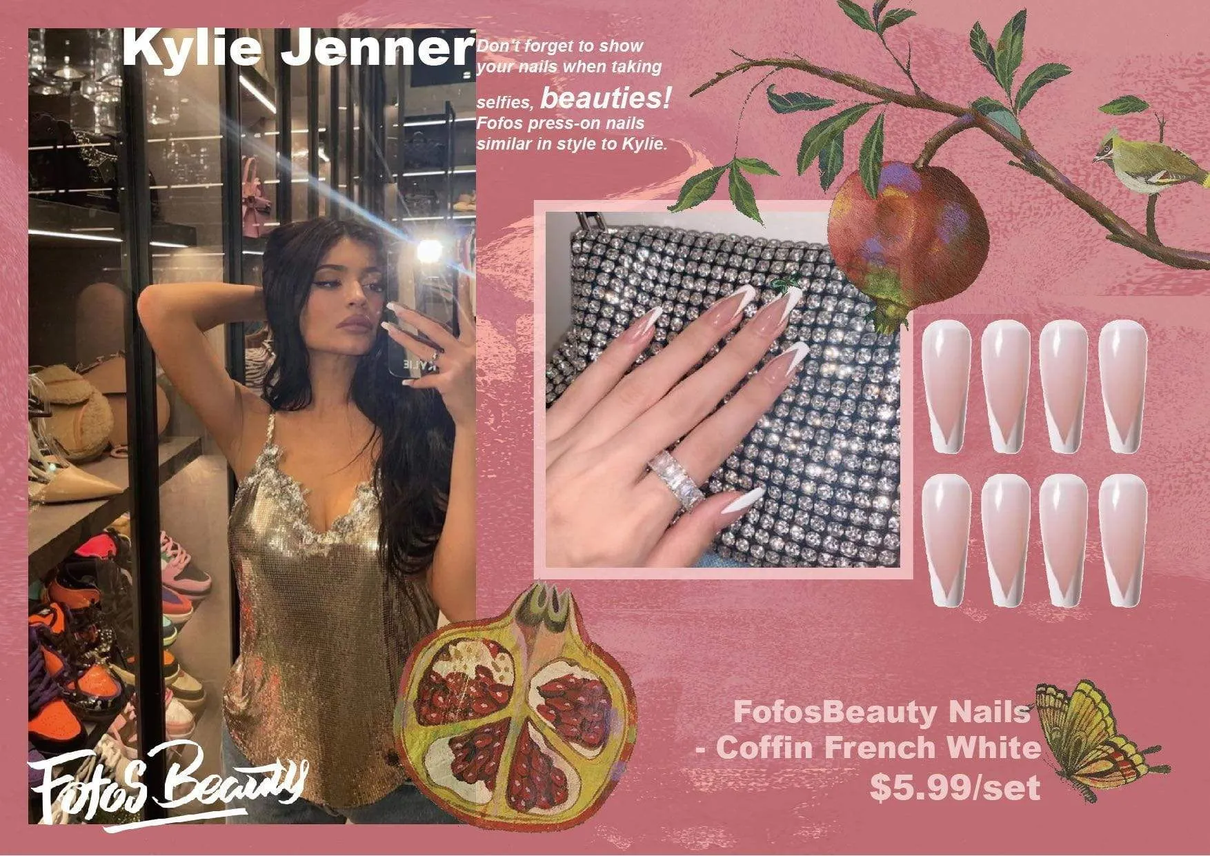 Coffin French White