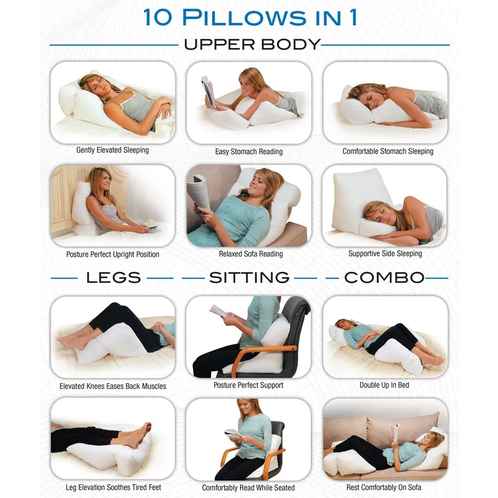 Contour Flip Pillow - Standard Size with Retail Package