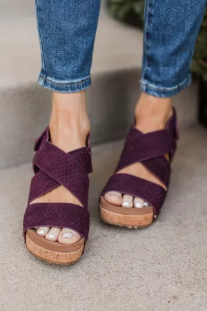 Corky's Guilty Pleasure Wedges- Wine