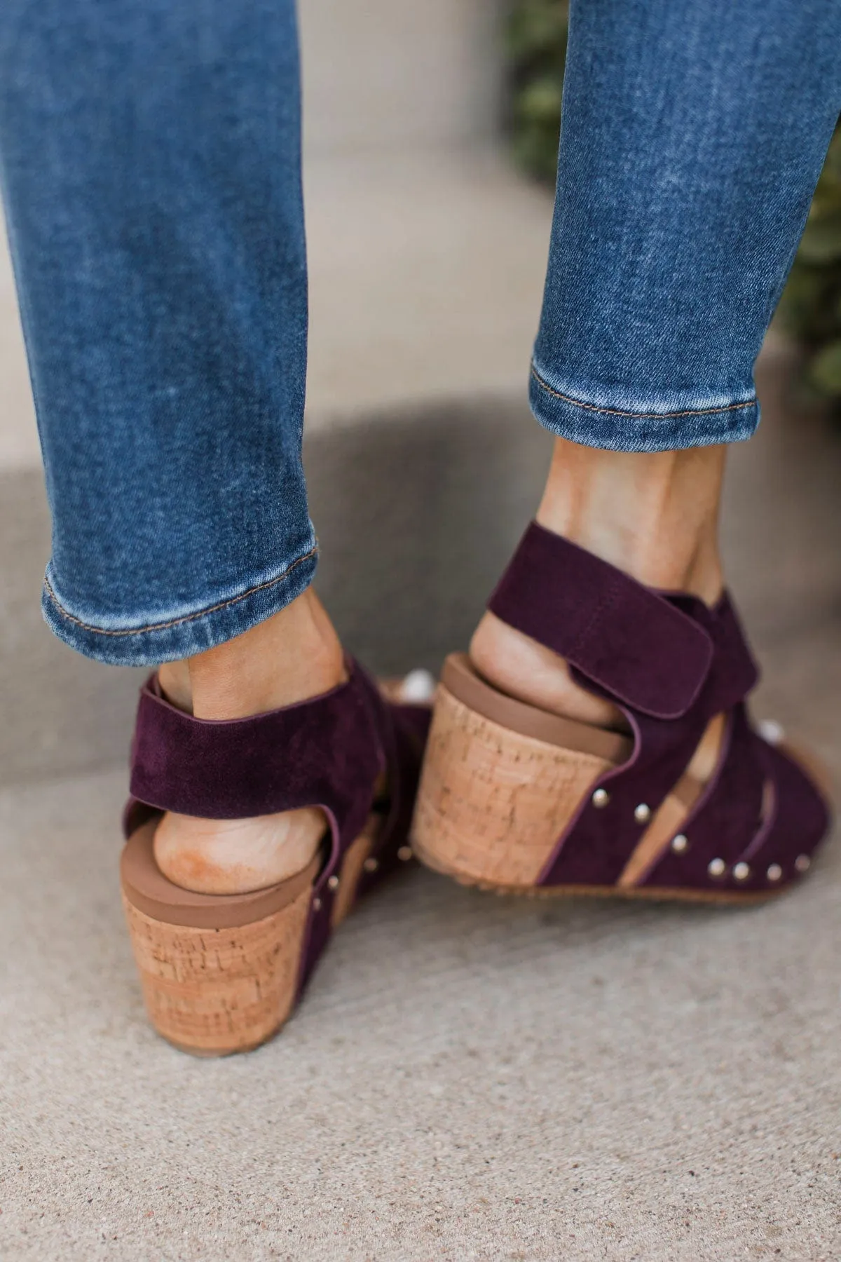 Corky's Guilty Pleasure Wedges- Wine