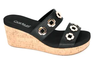Corkys HI TIDE Wedges in Black