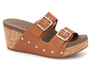 Corkys Twinkie Sandal - Cognac