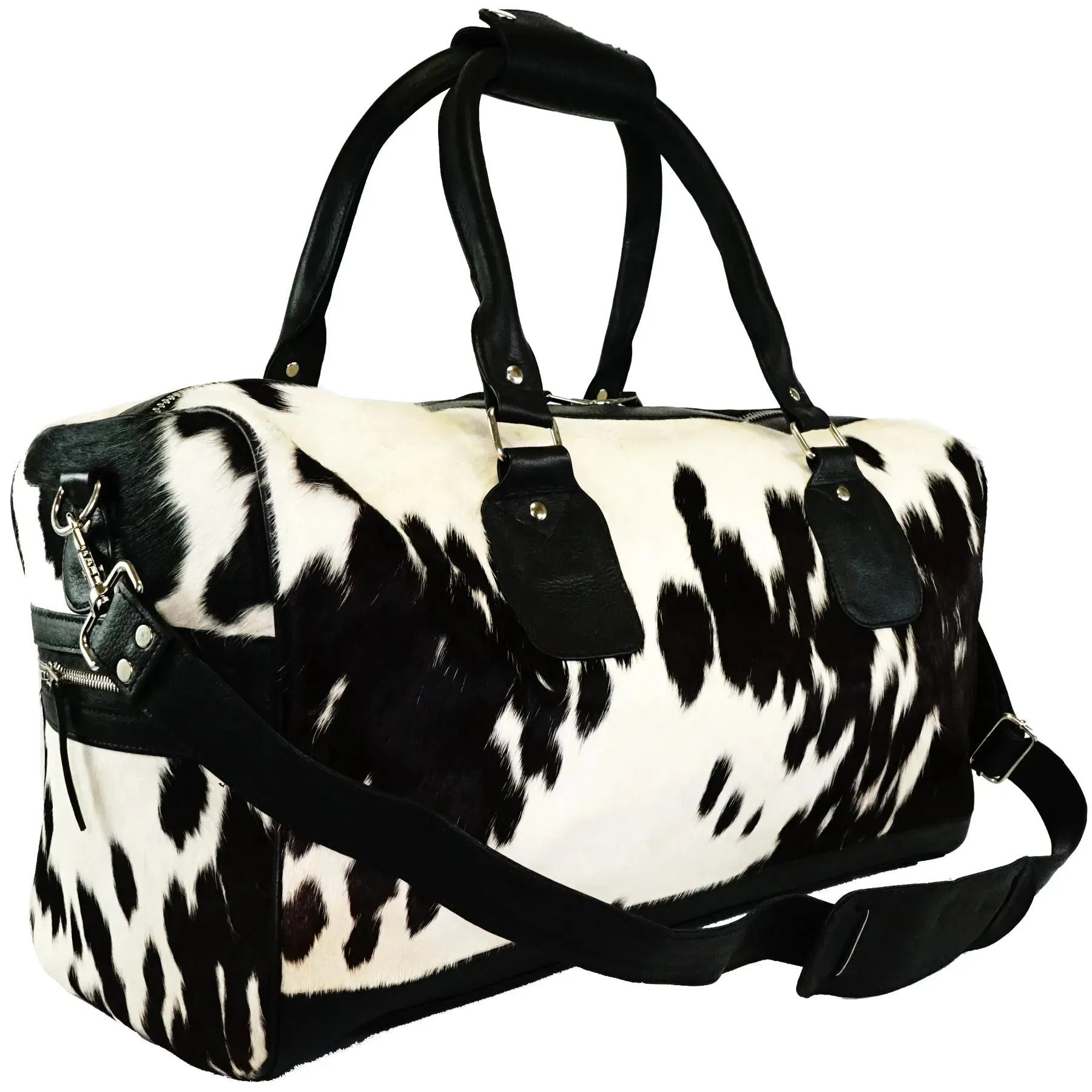 Cowhide Duffel Bag