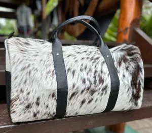 Cowhide Duffel Bag