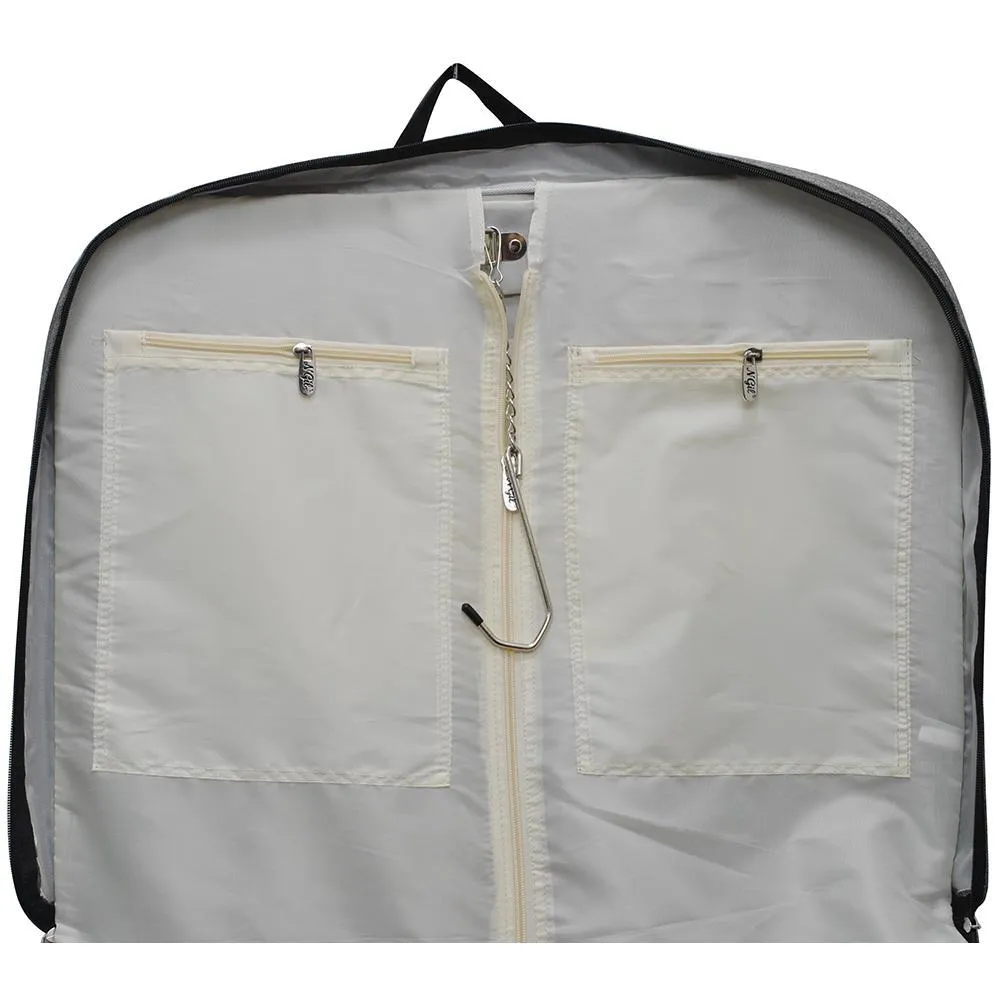 Crosshatch Gray NGIL Garment Bags