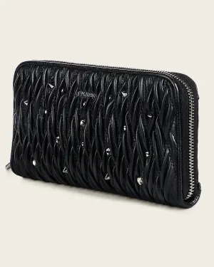Cuadra Bovine Black Handcafted Wallet