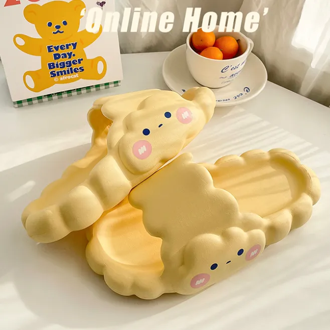 Cute cloud home non-slip slippers yc50151