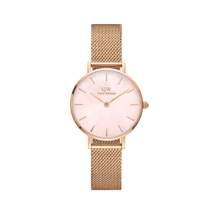 Daniel Wellington Petite 28 Melrose Rose Gold Mother of Pearl Watch