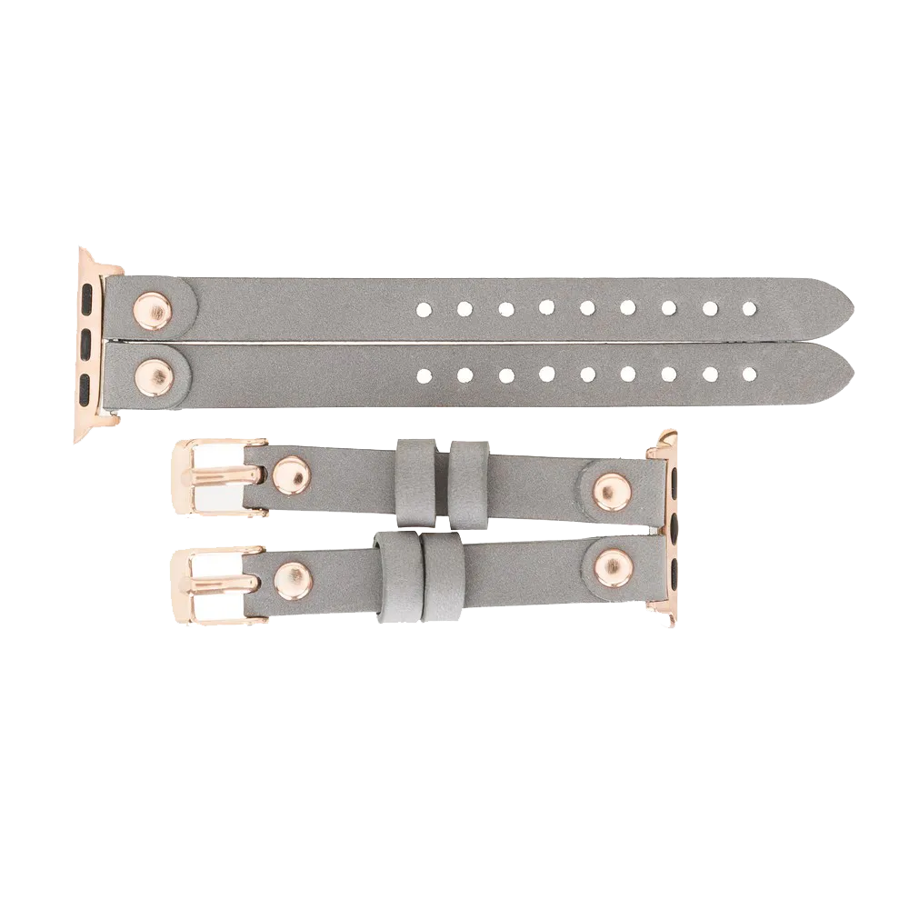DelfiCase ELY Double Watch Band for Apple and Fitbit Versa 3 2 & 1