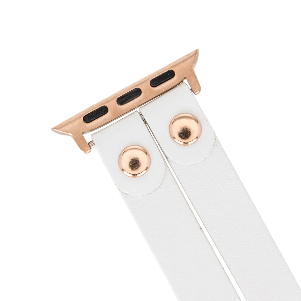DelfiCase ELY Double Watch Band for Apple and Fitbit Versa 3 2 & 1