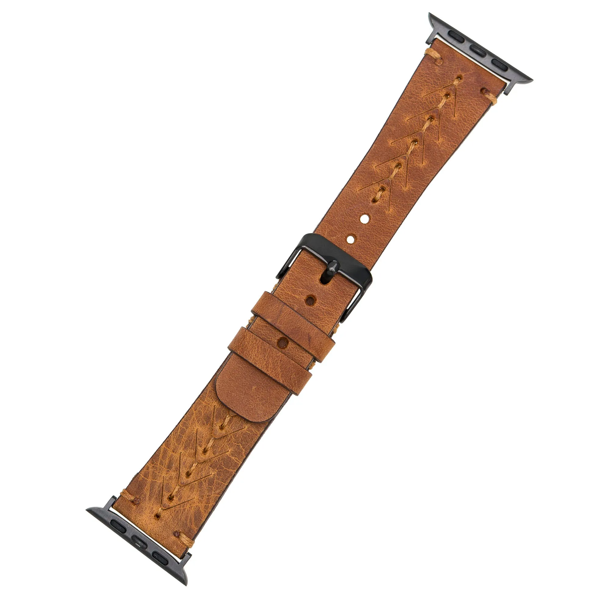 DelfiCase Leeds Leather Watch Band for Apple Series