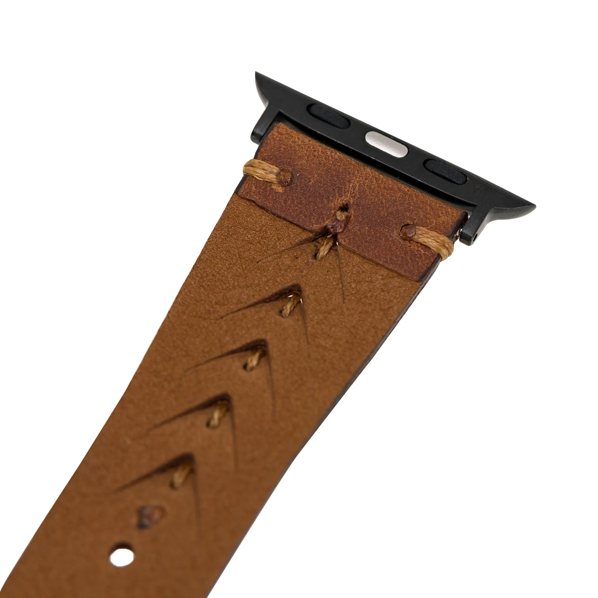 DelfiCase Leeds Leather Watch Band for Apple Series