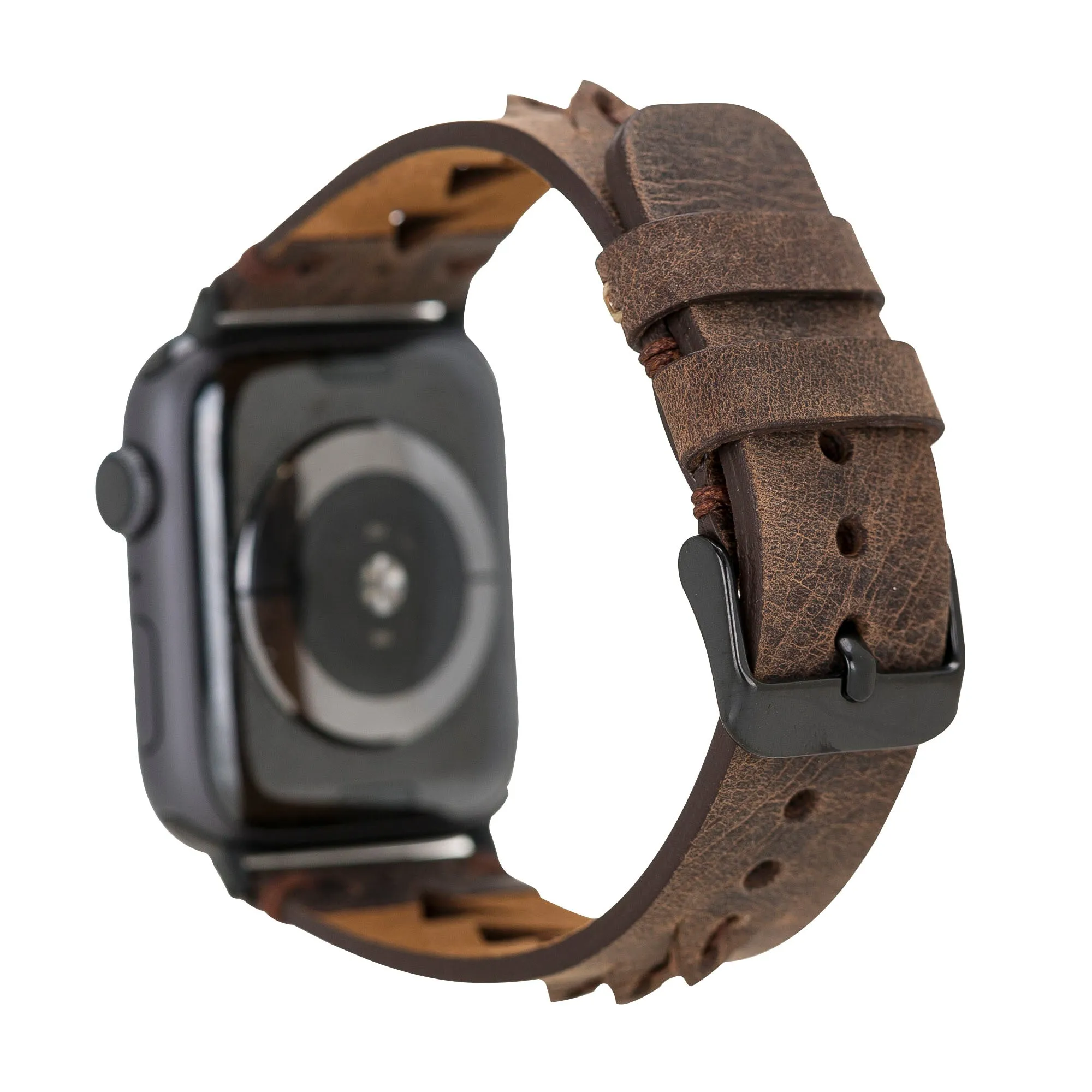 DelfiCase Leeds Leather Watch Band for Apple Series