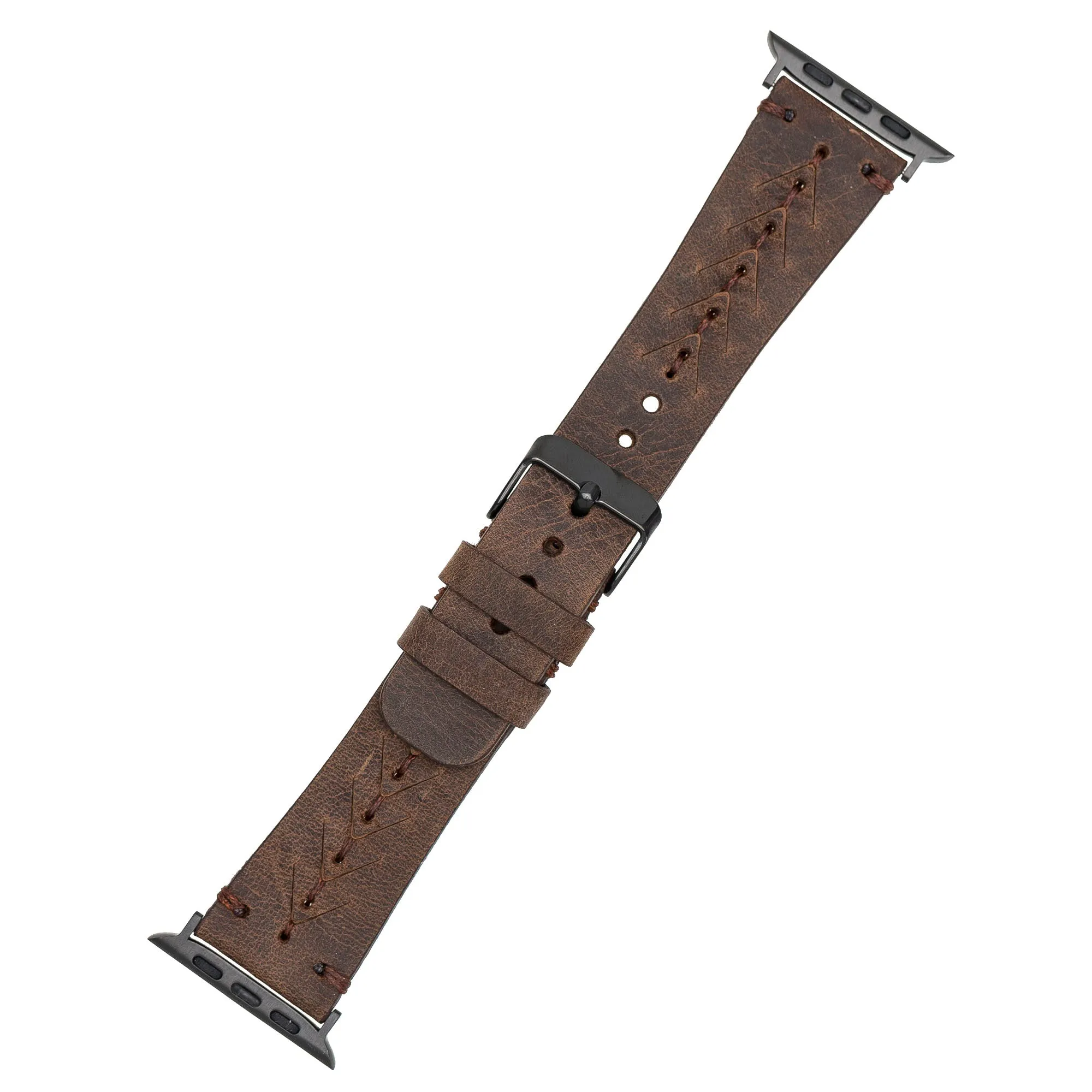 DelfiCase Leeds Leather Watch Band for Apple Series