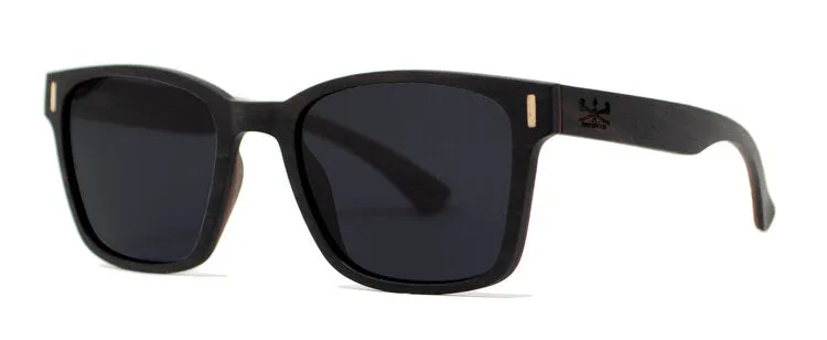 Denali (Ebony) / T800 Hybrid Series Sunglasses / Carbon Fiber & Ebony Wood