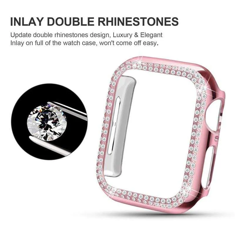 Diamond Watch Band With Case   FREE Band Adjuster Tool