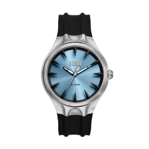 Diesel Silver Silicone Men's Watch
