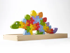 Dinosaur A to Z Puzzle & Playset