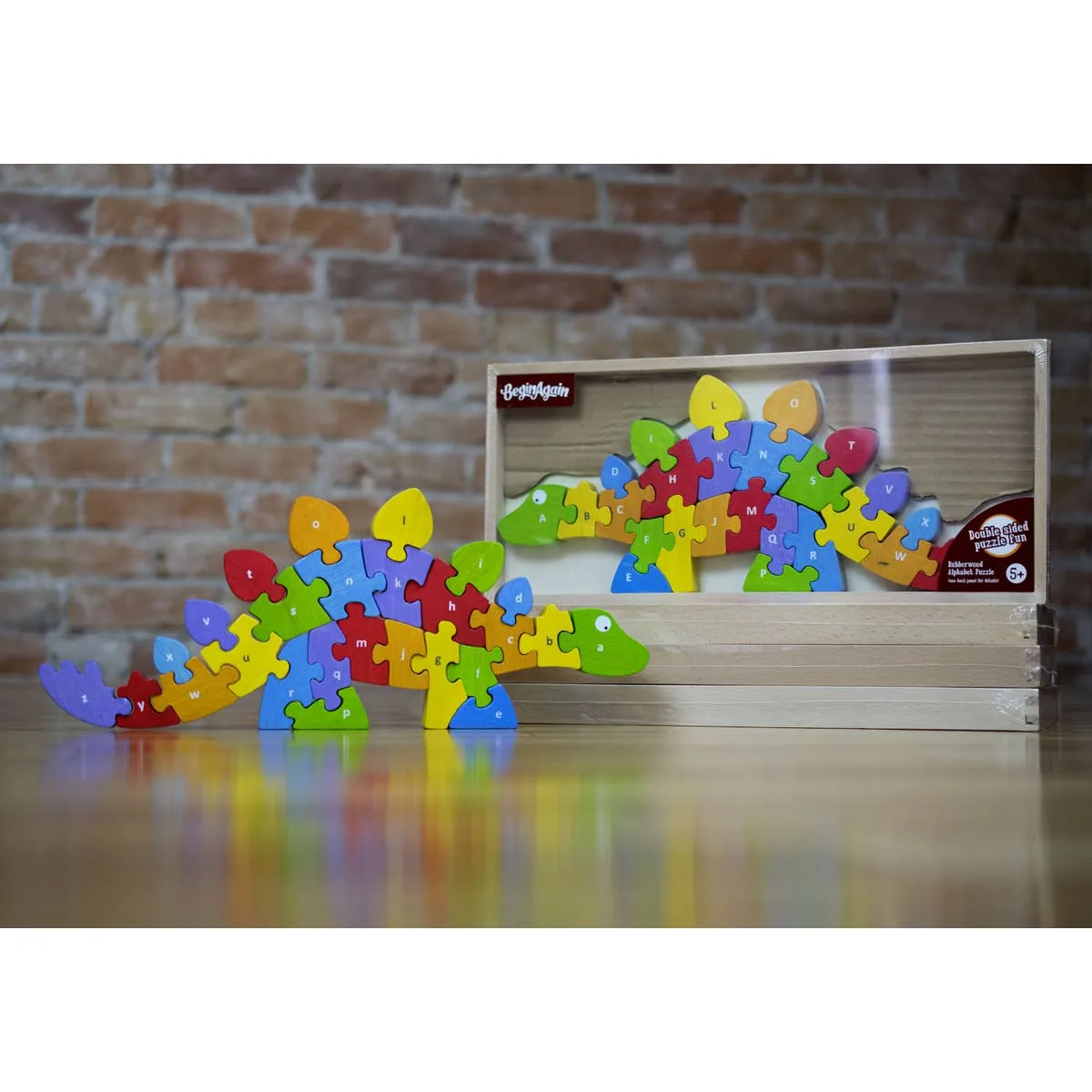 Dinosaur A to Z Puzzle & Playset