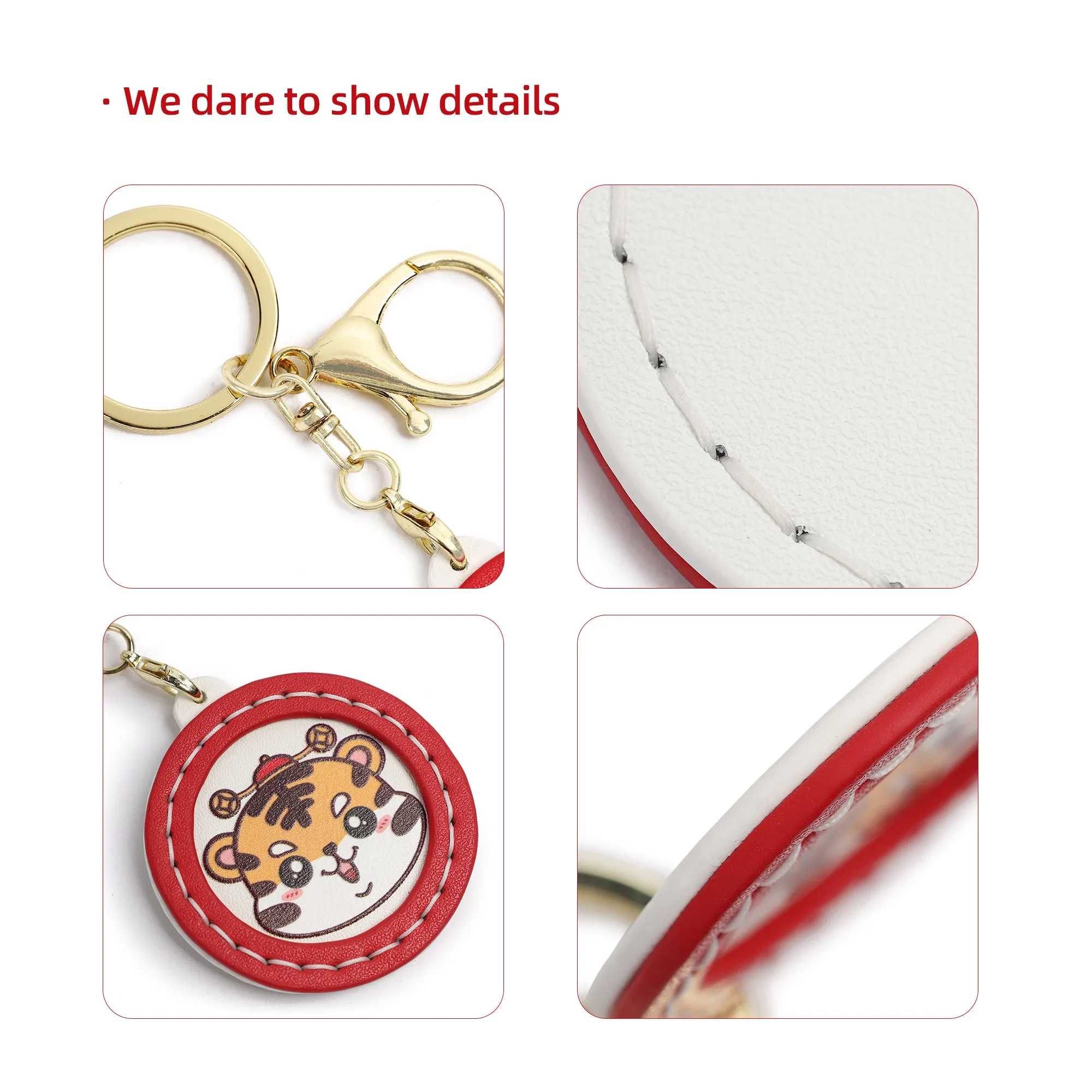 DIY Bag Kits - Lucky Tiger Keychain