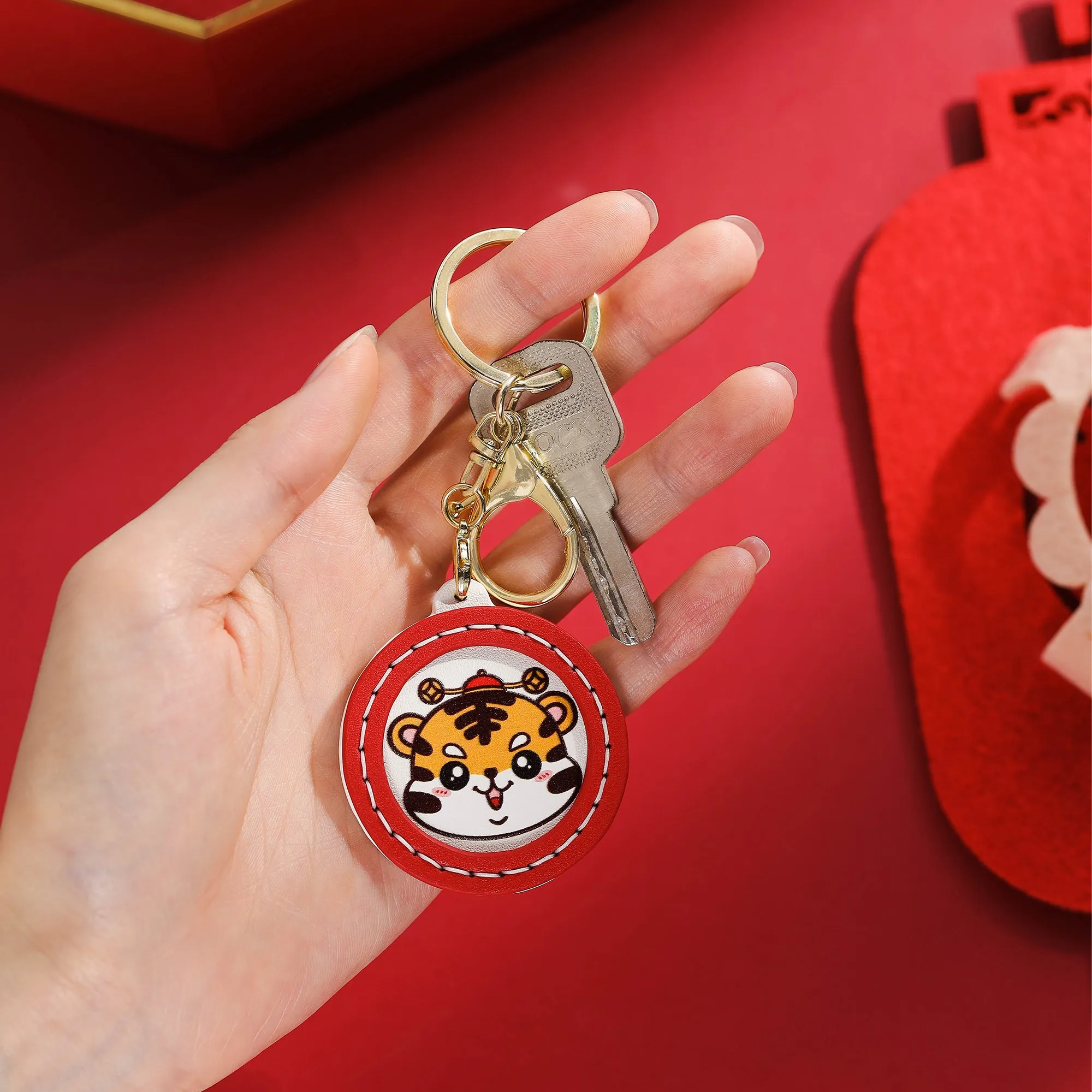 DIY Bag Kits - Lucky Tiger Keychain