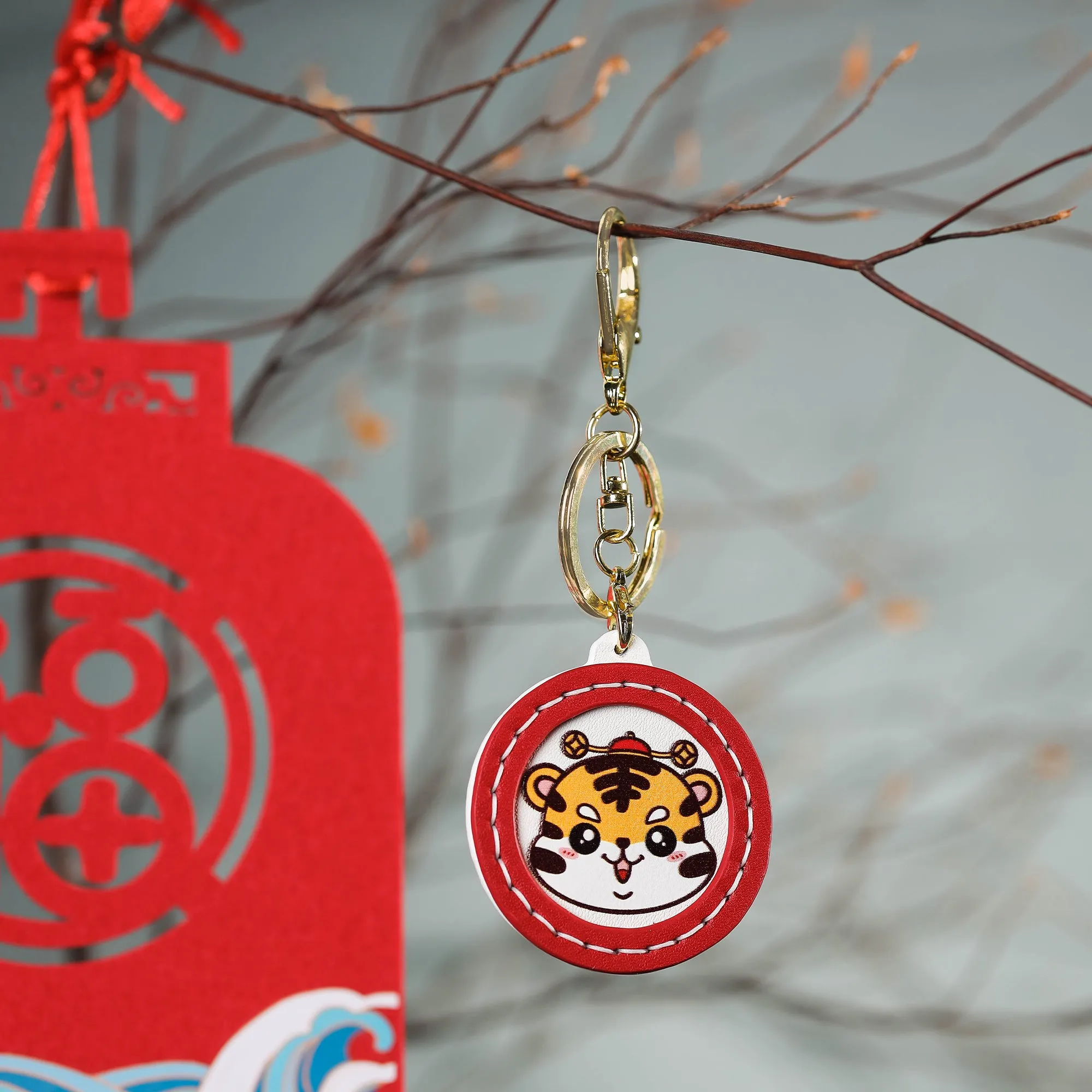 DIY Bag Kits - Lucky Tiger Keychain