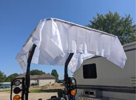 DIY Tractor Canopy Kit