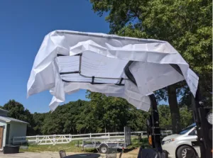 DIY Tractor Canopy Kit